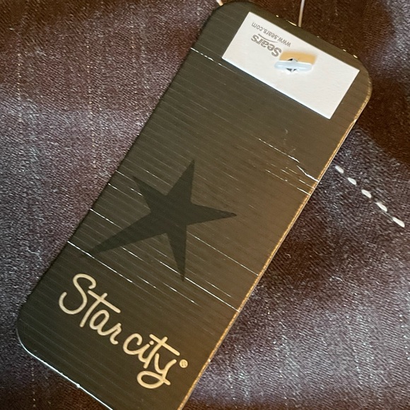 NWT-Star City pinstriped dress pants - Picture 5 of 8